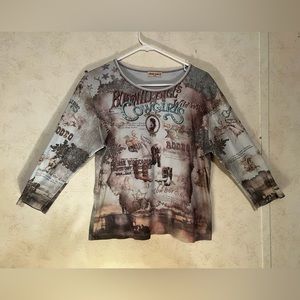 Studio Gem Top: size; X-Large